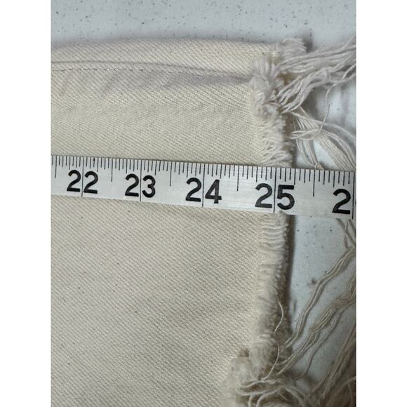 J. CREW Demi Bootcut Jeans Size‎ 30 Distressed Beach Cotton Coastal Nautical - Picture 11 of 13